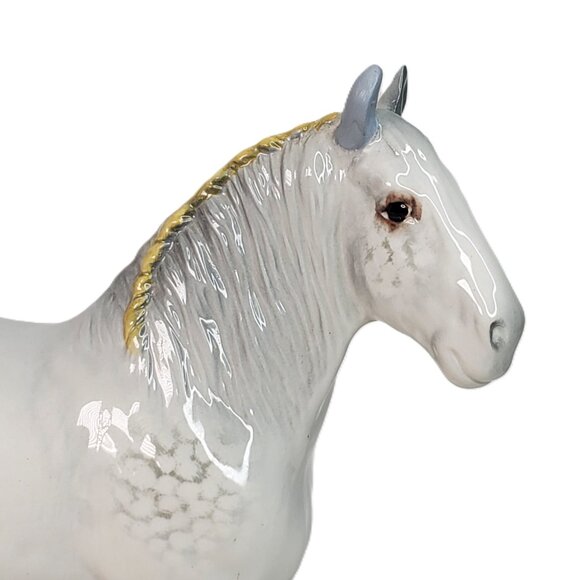 Beswick Shire Horse Figurine – Gloss Finish, 8.5” - Picture 5 of 13